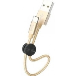 Кабель Hoco X35 Premium USB to Type-C 0.25m Gold
