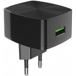 Сетевое зарядное устройство USB Hoco C70A 3A Black