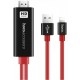 Кабель HOCO UA4 Apple HDMI Black/red - Фото 1