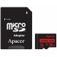 Карта памяти Apacer microSDHXC 128GB UHS-I Class 10 + SD-адаптер (AP128GMCSX10U5-R) - Фото 1