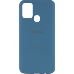 Silicone Case Samsung M31 M315 Navy Blue