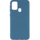 Silicone Case Samsung M31 M315 Navy Blue - Фото 1