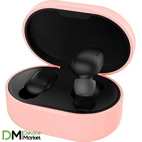Чохол для навушників Xiaomi AirDots 1/2/Mi True Wireless Earbuds Basic 1/2 Pink