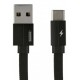 Micro USB кабель Remax Pro RC-129m 1m Black - Фото 1