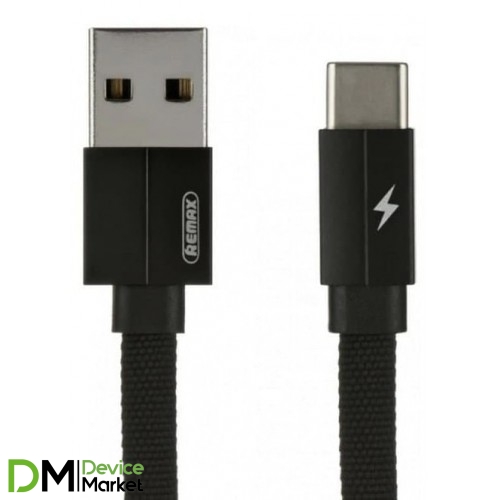 Micro USB кабель Remax Pro RC-129m 1m Black
