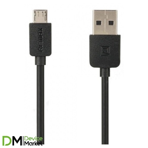 Micro USB кабель Remax RC-06m 1m Black