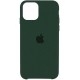 Silicone Case для iPhone 12 Pro Max Dark Green - Фото 1