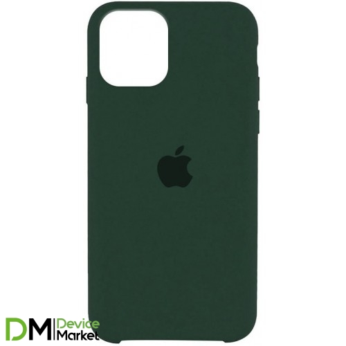 Silicone Case для iPhone 12 Pro Max Dark Green