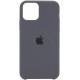 Silicone Case для iPhone 12/12 Pro Dark Gray