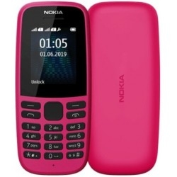 Телефон Nokia 105 SS 2019 Pink