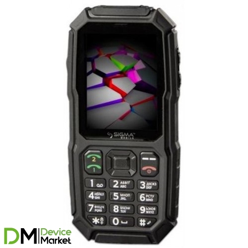 Телефон Sigma mobile X-treme ST68 DS Black