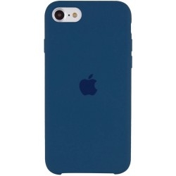 Silicone Case для iPhone 7/8/SE 2020 Cosmos Blue