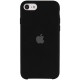 Silicone Case для iPhone 7/8/SE 2020 Black