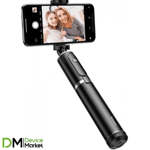 Монопод Baseus Fully Folding Selfie Stick Black+Silver