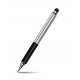 Стилус ручка Fonken 2 в 1 для планшетов и смартфонов Silver