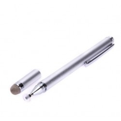 Стилус Pen Touch 2 в 1 для планшетів і смартфонів Silver