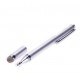 Стилус Pen Touch 2 в 1 для планшетов и смартфонов Silver - Фото 1