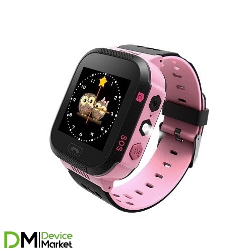 Смарт-часы Smart Baby Watch GM9 Black / Pink