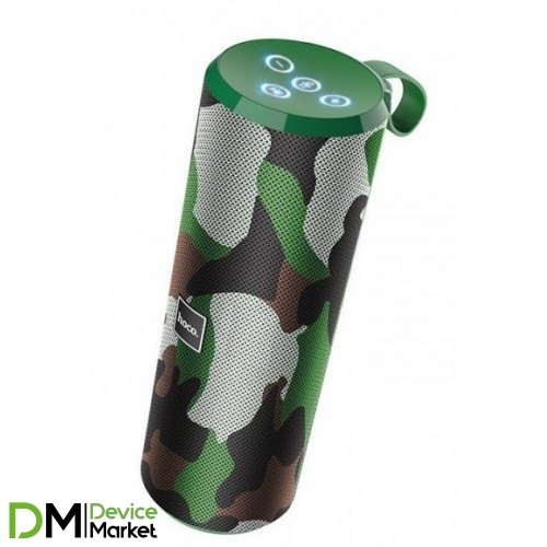 Колонка Bluetooth Hoco BS33 Voice sports Camouflage Green