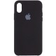 Silicone Case для iPhone X/XS Black