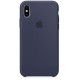 Silicone Case для iPhone X/XS Midnight Blue - Фото 1