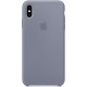 Silicone Case для iPhone X/XS Lavander Gray - Фото 1
