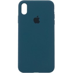 Silicone Case для iPhone X/XS Cosmos Blue