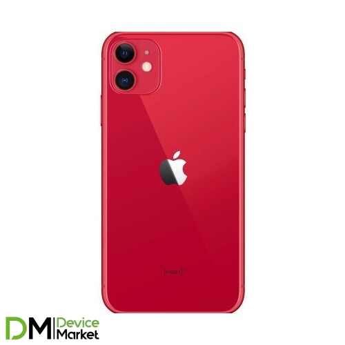 Смартфон Apple iPhone 11 128GB Product Red (no adapter) UA