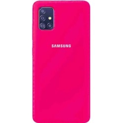 Silicone Case Samsung A51 Barbi Pink