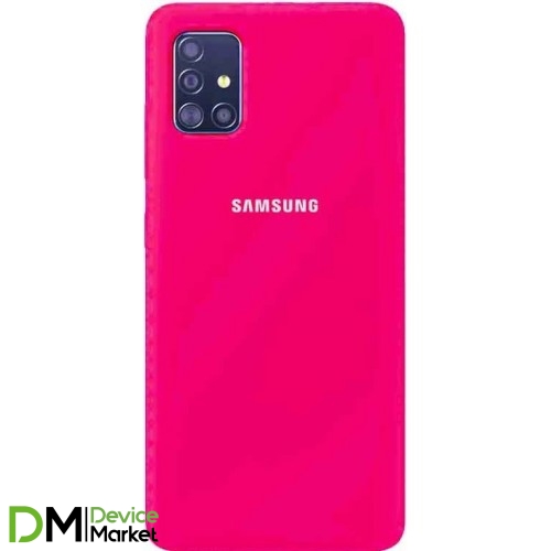 Silicone Case Samsung A51 Barbi Pink