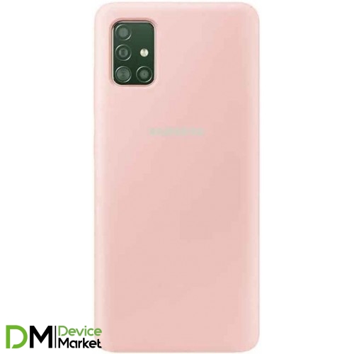 Silicone Case Samsung A51 Pudra