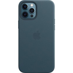 Чехол Leather Case with MagSafe iPhone 12 Pro Max Midnight Blue