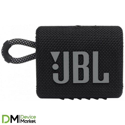 Колонка JBL GO 3 Black (JBLGO3BLK) 