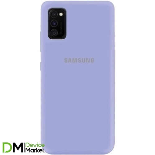 Silicone Case Samsung A71 Light Purple