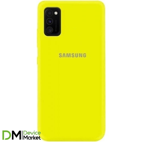 Silicone Case Samsung A71 Brilliant Yellow