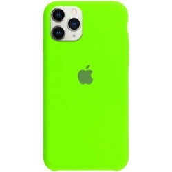 Чехол Silicone Case iPhone 11 Pro Max Neon Green
