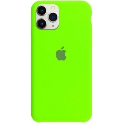 Silicone Case iPhone 11 Pro Max Neon Green