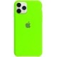 Чехол Silicone Case iPhone 11 Pro Max Neon Green