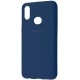 Silicone Case Samsung A10S Demin Blue