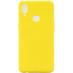 Silicone Case Samsung A10S Brilliant Yellow