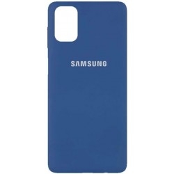Silicone Case Samsung M51 Blue