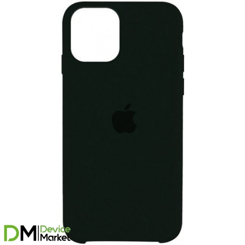 Silicone Case iPhone 11 Pro Max Black Green