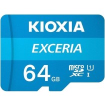Карта памяти Kioxia Exceria microSDHC 64GB Class 10 UHS I + ad