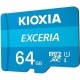 Карта памяти Kioxia Exceria microSDHC 64GB Class 10 UHS I + ad