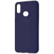 Silicone Case Samsung A10S Dark Blue - Фото 1