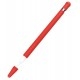 Силиконовый чехол IKSNAIL с крышкой для стилуса Apple Pencil Red - Фото 1
