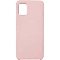 Silicone Case Samsung A71 Pink Sand