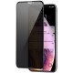 Защитное стекло iPhone 12 Pro / 12 (6.1) Black Privacy - Фото 1