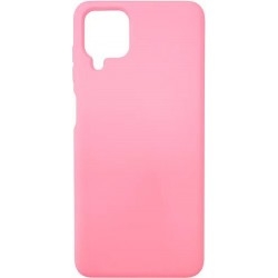 Silicone Case для Samsung A12 A125/A127/M12 M127 Pink