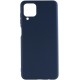 Silicone Case для Samsung A12 A125/A127/M12 M127 Dark Blue